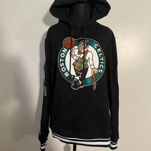 Boston Celtics Black Hoodie Sweater
